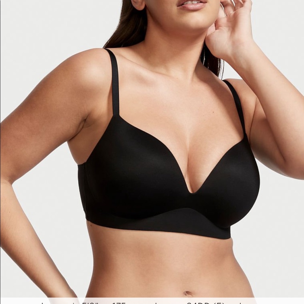 Victoria’s Secret Body by Victoria Lightly Lined Plunge Bra 36DD 36E